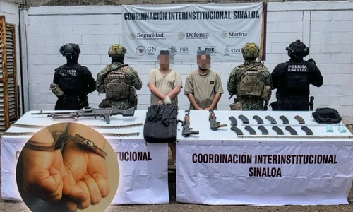 Capturan a El Andrik y Gilberto N en Culiacán: señalados por atentado contra legisladores de MC Capturan a El Andrik y Gilberto N en Culiacán: señalados por atentado contra legisladores de MC