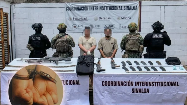 Capturan a El Andrik y Gilberto N en Culiacán: señalados por atentado contra legisladores de MC
