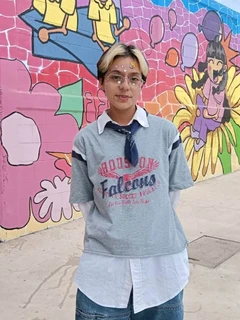 Han Rivera Yee, estudiante de Artes que llena de color y comunidad las calles de Culiacán