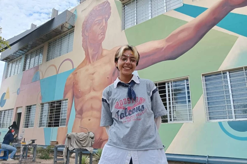 Han Rivera Yee está a punto de culminar sus estudios en la Facultad de Diseño y Artes Visuales de la UAS.