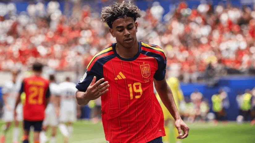 Lamine Yamal es el mejor valuado de los cuatro equipos. Foto: Cortesía