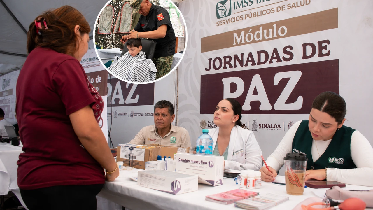 No dejes pasar esta oportunidad. Este jueves y viernes aprovecha los servicios gratuitos de las Jornadas de Paz en Infonavit Cañadas. Foto: Ayuntamiento de Culiacán