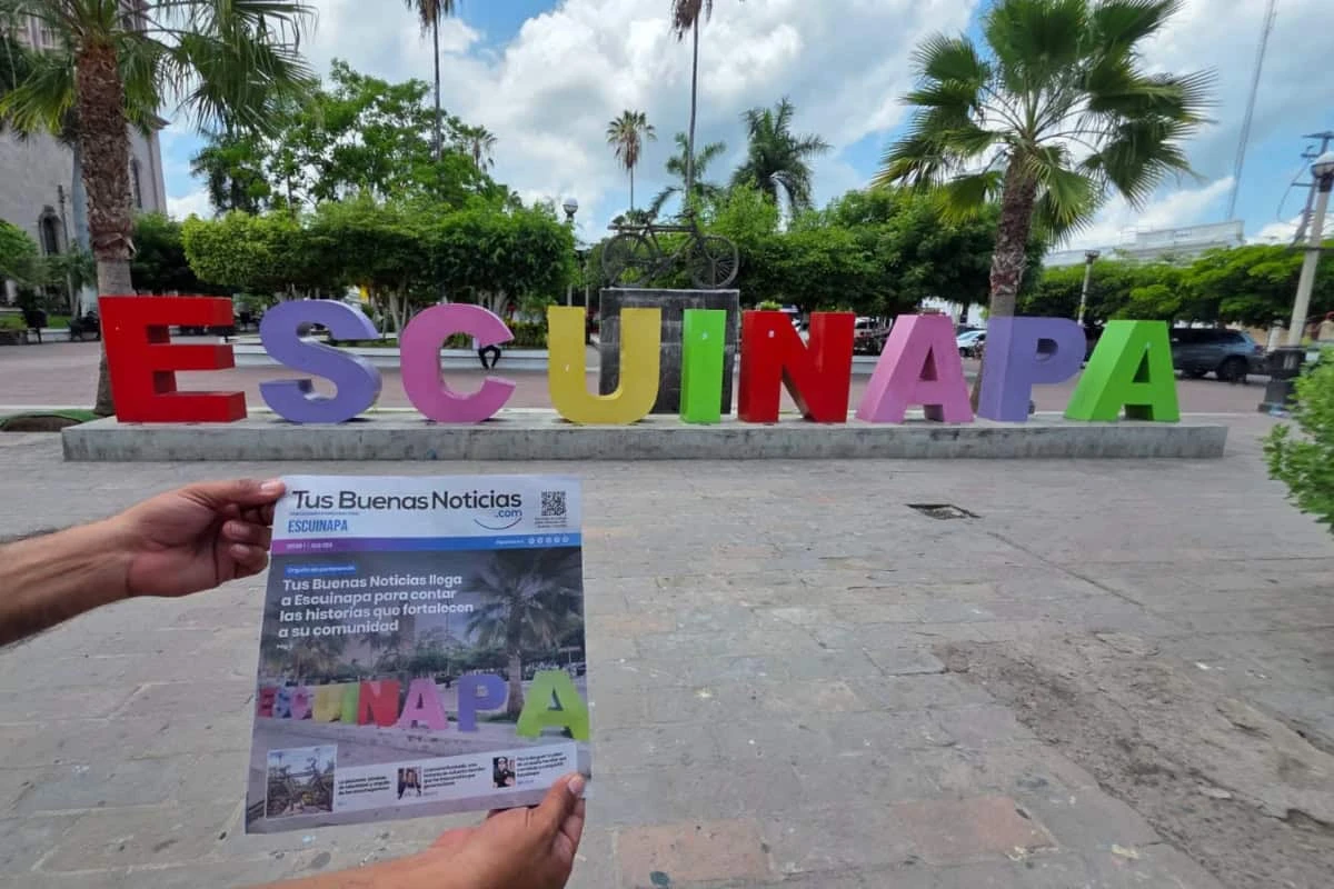 Llega Tue Buenas Noticias a Escuinapa. Cuando una comunidad valora y difunde lo mejor de sí misma, también fortalece sus vínculos, construye confianza y encuentra nuevas razones para sentirse orgullosa de pertenecer a ella.