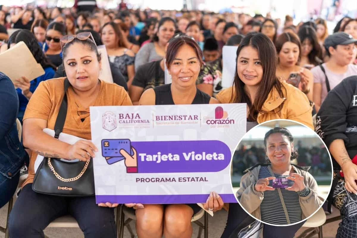En julio abre la convocatoria de la Tarjeta Violeta en Baja California. Foto: Cortesía