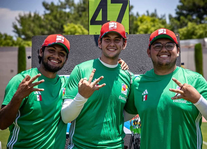 Primera medalla de México en la Copa del Mundo de Tiro con Arco. Foto: Cortesía
