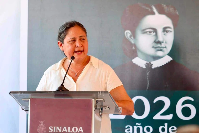 La alcaldesa de Mazatlán, Minerva Osuna Zavala, encabezó el arranque de obra del Centro Comunitario México Imparable en Pradera Dorada