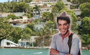 De un paraíso exclusivo a ruinas: así luce la casa abandonada de Cantinflas en Acapulco actualmente