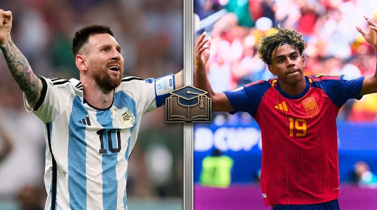 Entérate hasta que grado fueron a la escuela Lionel Messi y Lamine Yamal.Foto: FIFA/Cortesía