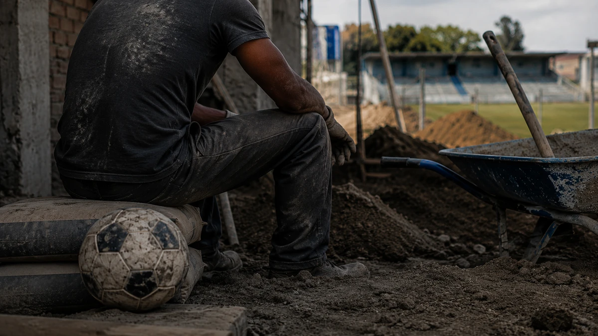 José Ríos pasó por Mazatlán FC y ahora trabaja fuera del futbol profesional. Foto generada por IA.