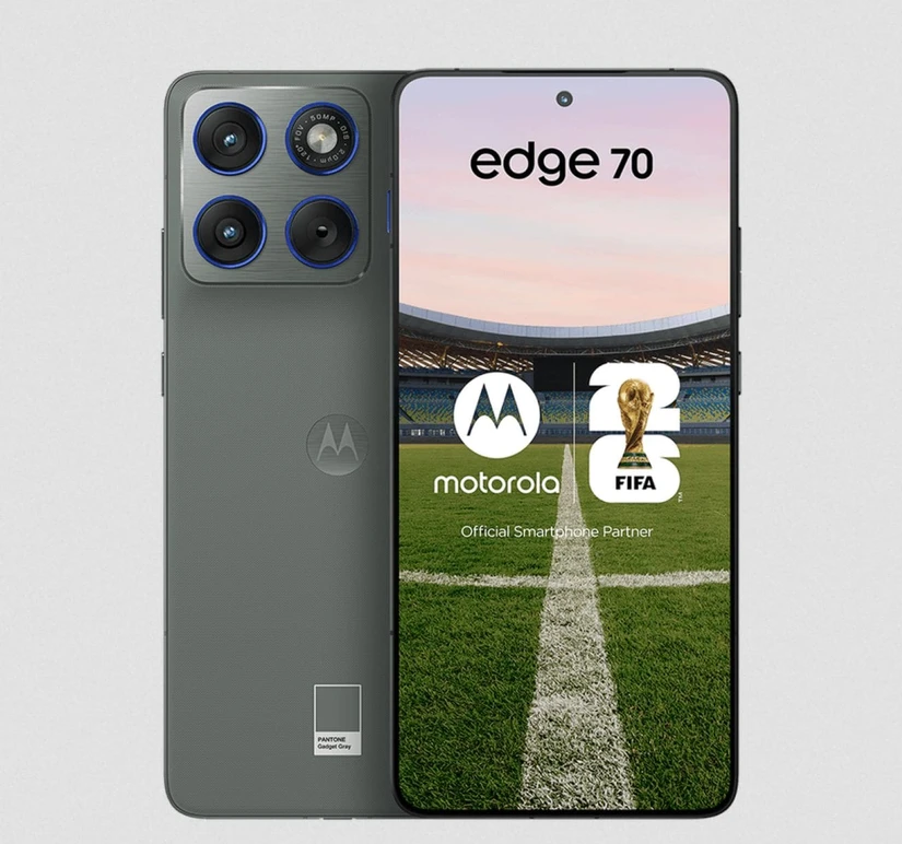 Motorola Edge 70 con procesador Qualcomm Snapdragon 7 Gen 4. Foto: Cortesía