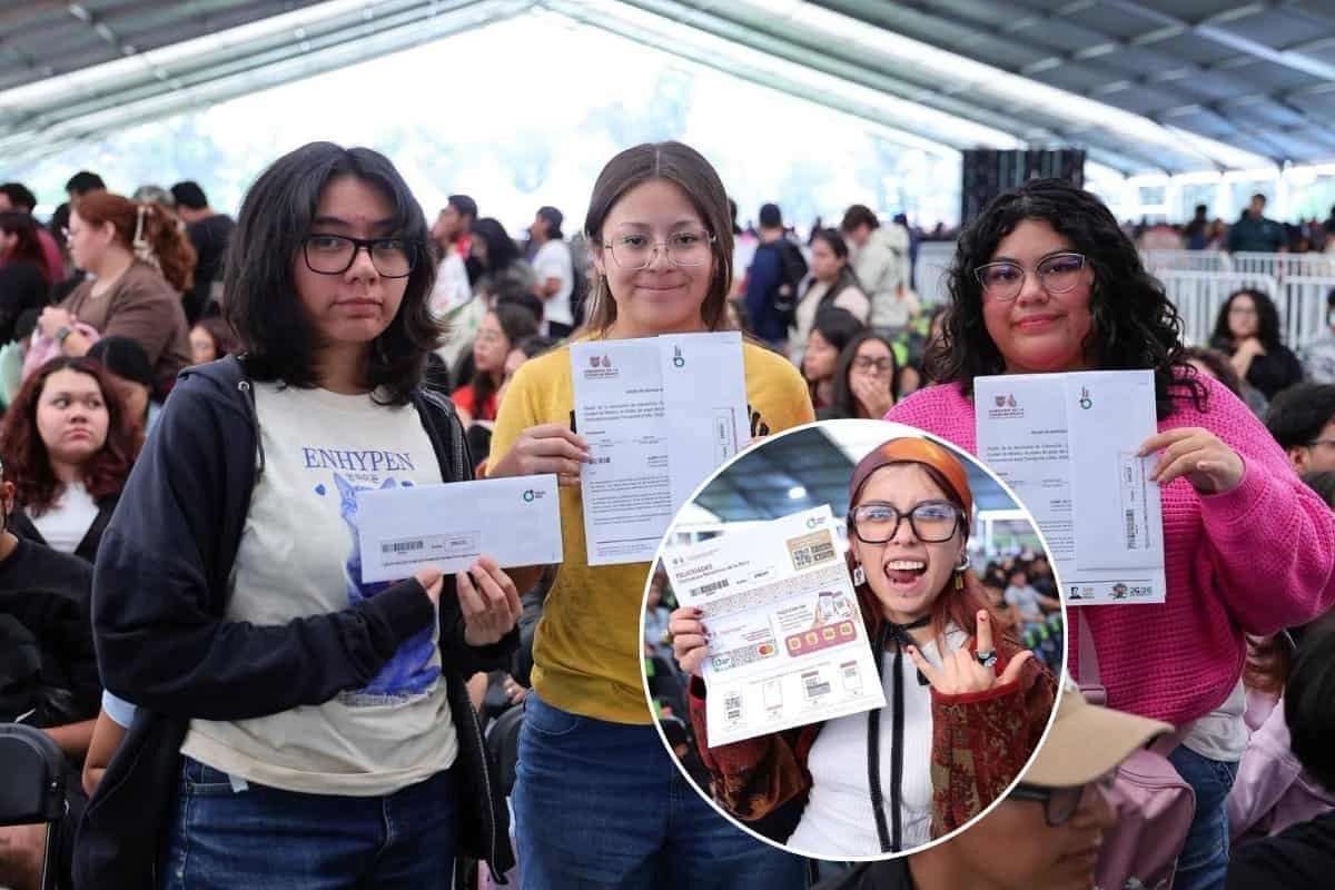 25 mil jóvenes más de la CDMX recibirán la Beca para Transporte y Más. Foto: Cortesía