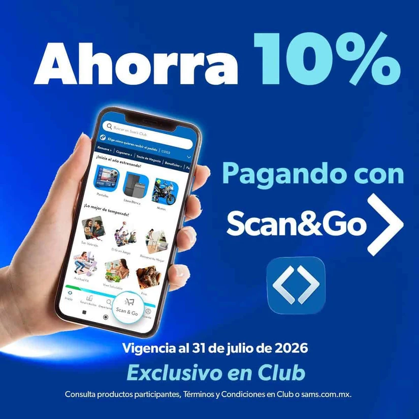 Aprovecha las promociones de la Venta Única de Verano 2026. Imagen: Sam's Club