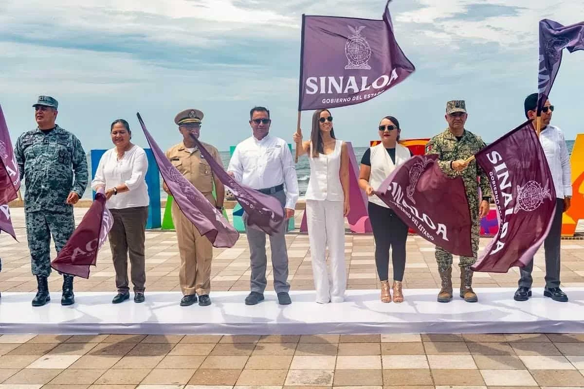 El banderazo simbólico de arranque del Operativo Verano Seguro 2026 se realizó en Mazatlán