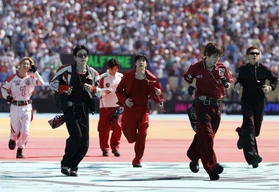 FOTOS. As&iacute; fue la hist&oacute;rica presentaci&oacute;n de BTS en la final del Mundial 2026
