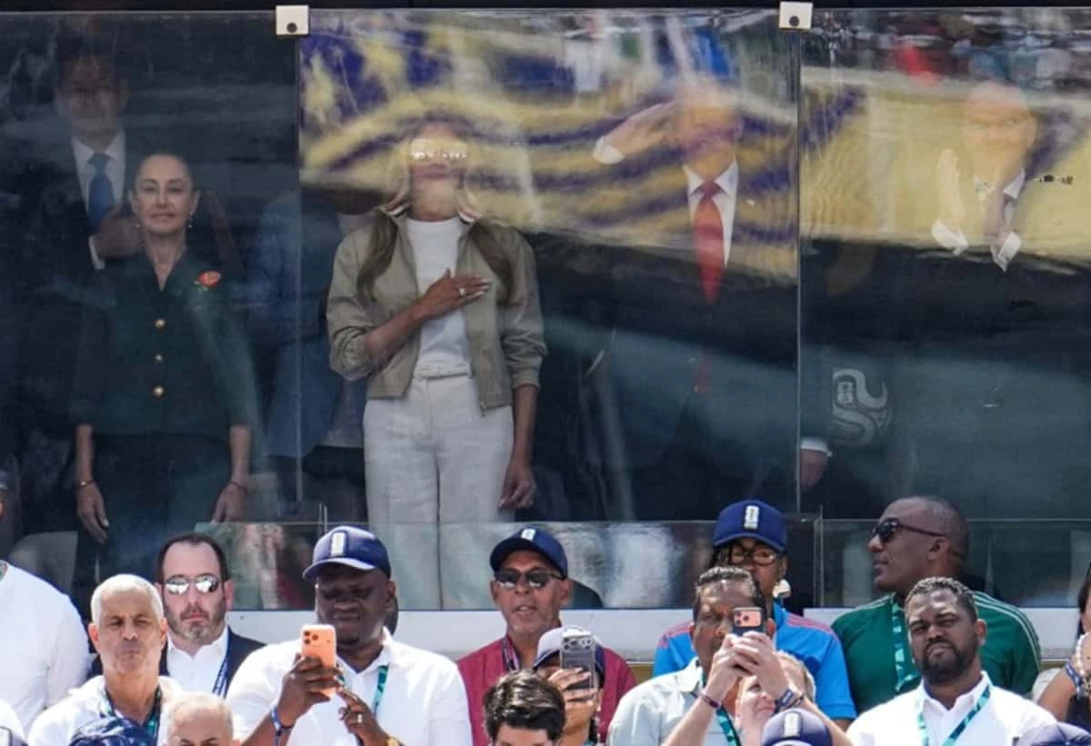 Sheinbaum y Donald Trump coinciden en el palco presidencial durante la final del Mundial 2026