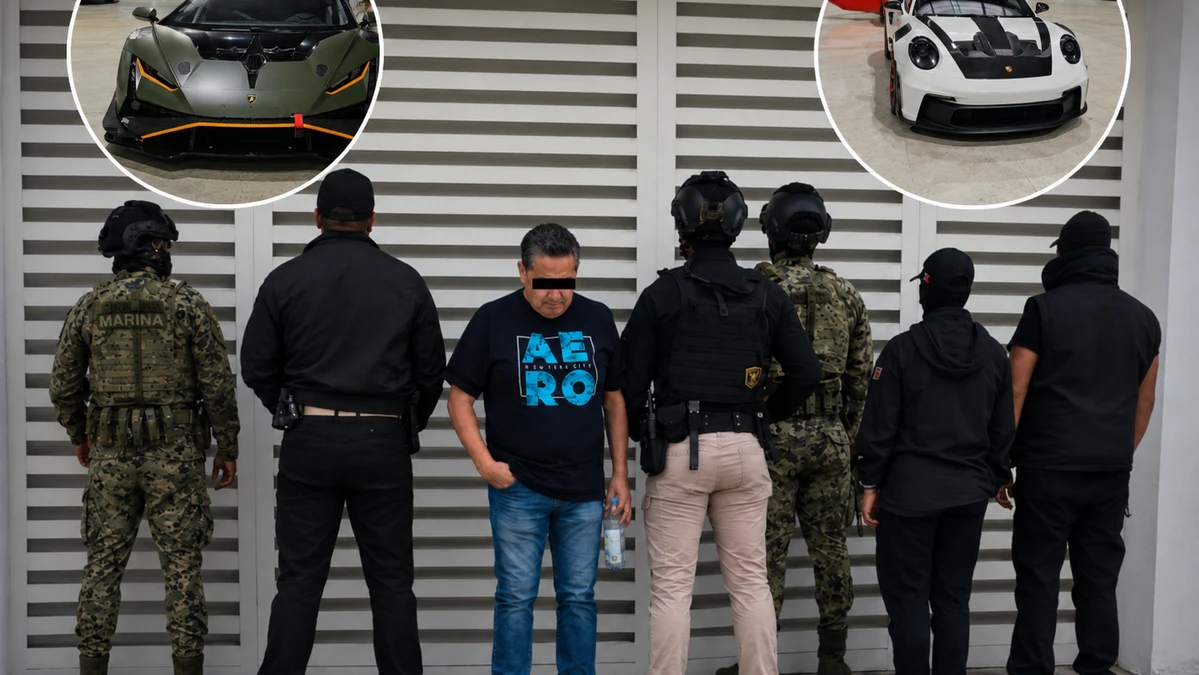Marina detiene en Mérida a presunto operador financiero de un grupo delictivo; aseguran bienes por más de 145 millones de pesos.