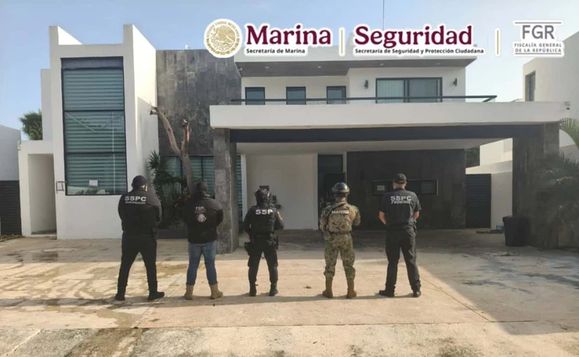 Golpe millonario al crimen organizado Marina asegura vehículos de lujo, armas y dinero en Yucatán