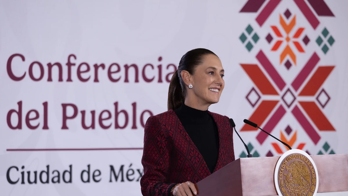 Claudia Sheinbaum, presidenta de México.