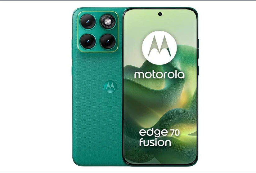 Motorola Edge 70 Fusion con el procesador Snapdragon 7s Gen 3. Foto: Cortesía
