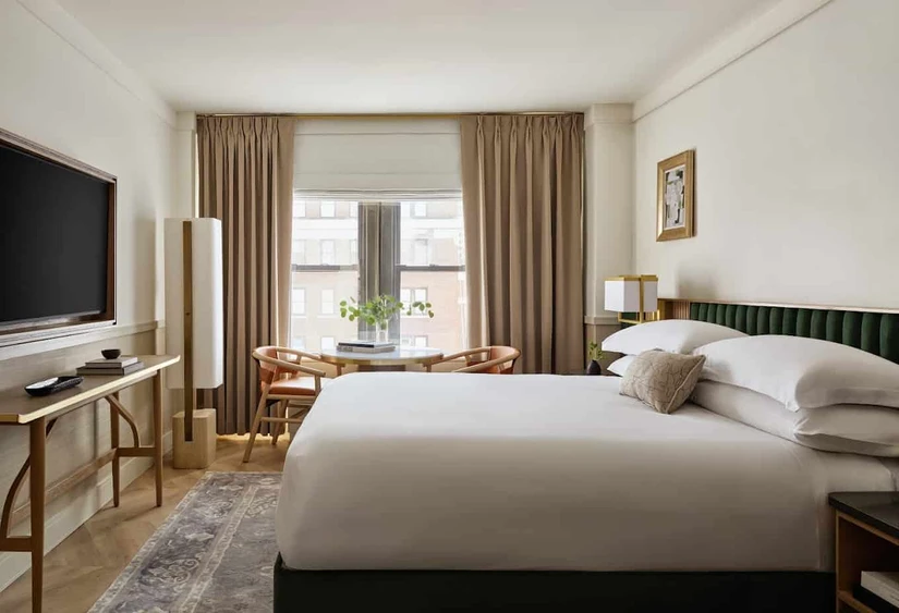 Precio de las habitaciones donde se quedó Sheinbaum en Nueva York. Foto: Cortesía