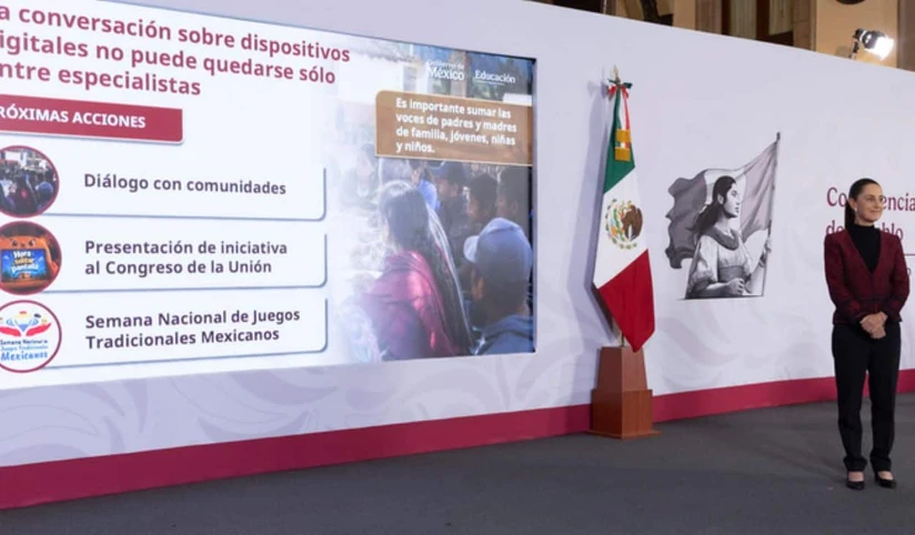 Van por la regularización del uso de redes sociales en niños. Foto: Cortesía