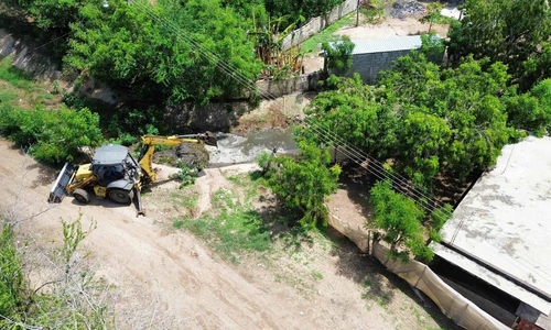 Protección Civil y Elota trabajan en limpieza de drenes para prevenir inundaciones Protección Civil y Elota trabajan en limpieza de drenes para prevenir inundaciones