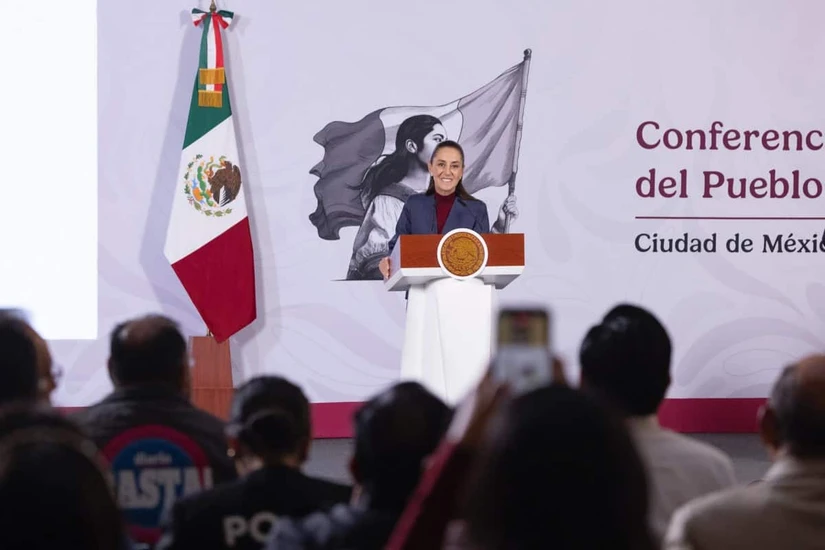 Claudia Sheinbaum, presidenta de México.