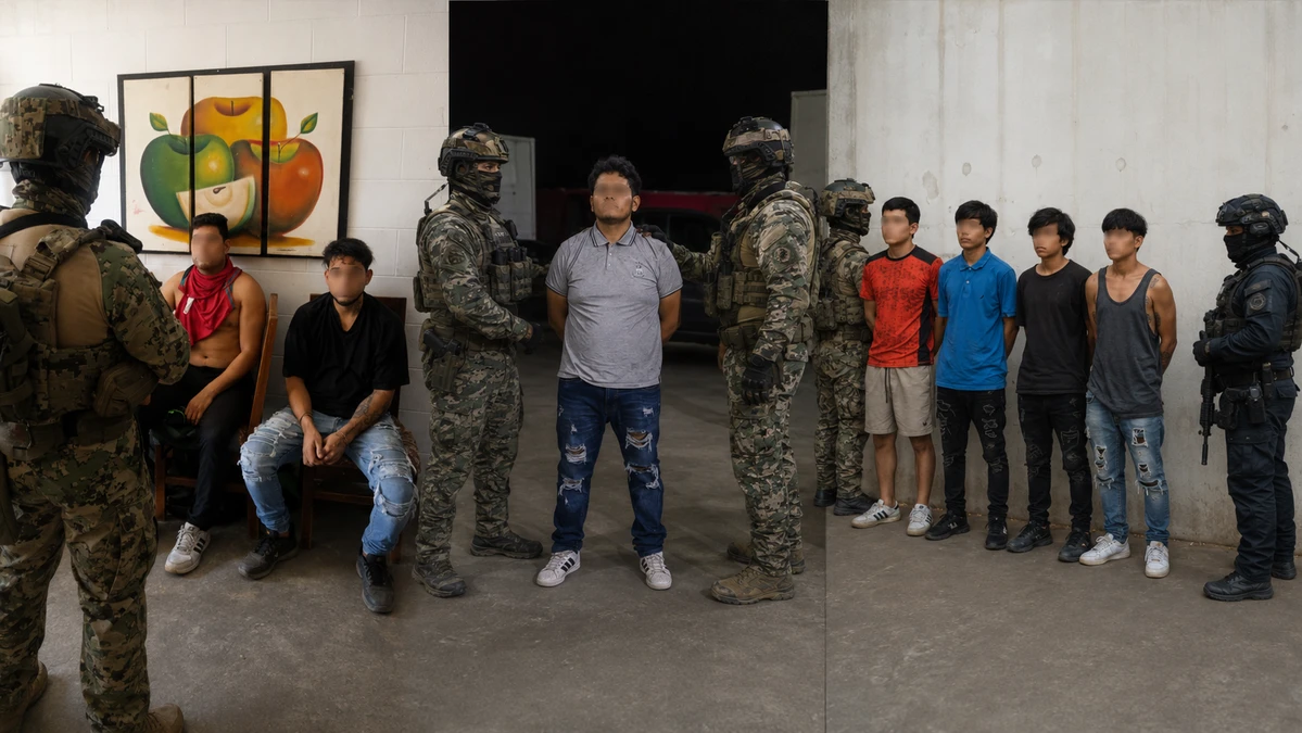 Elementos de la Marina detuvieron a cinco presuntos infractores en dos operativos realizados en Mazatlán. Durante las acciones aseguraron armas de fuego, cartuchos, cargadores y dosis de una sustancia con características similares a la cocaína.