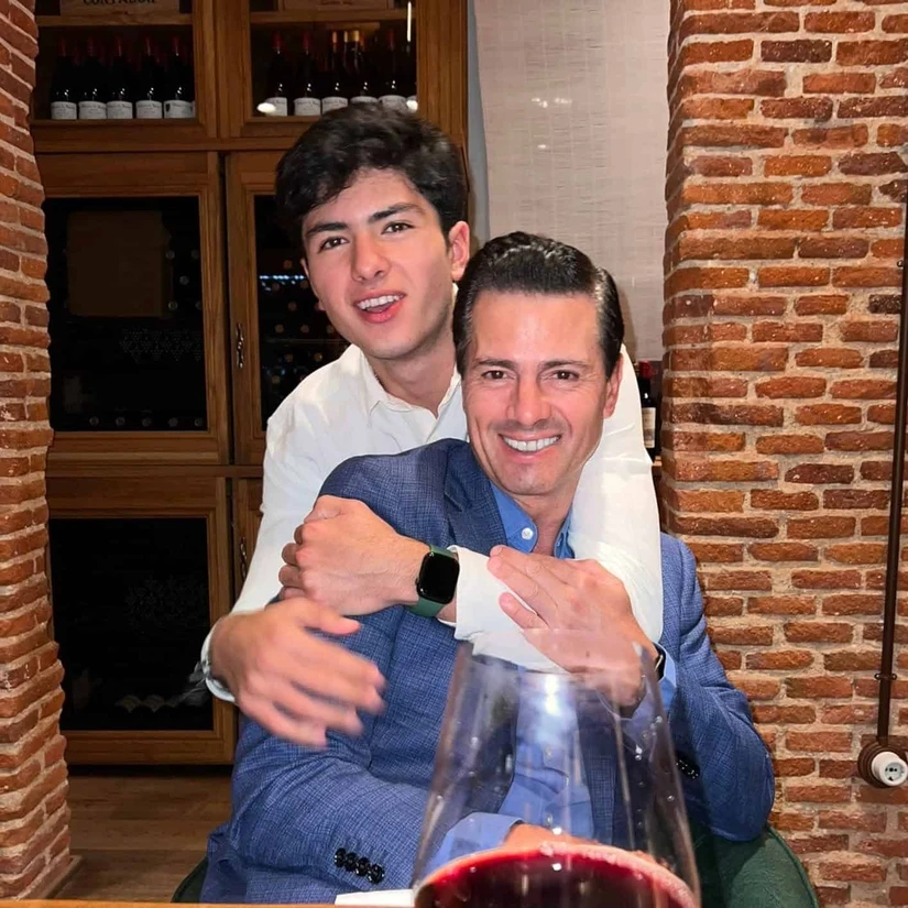 Diego Peña Díaz, el cuarto hijo de Enrique Peña Nieto. Foto: Instagram