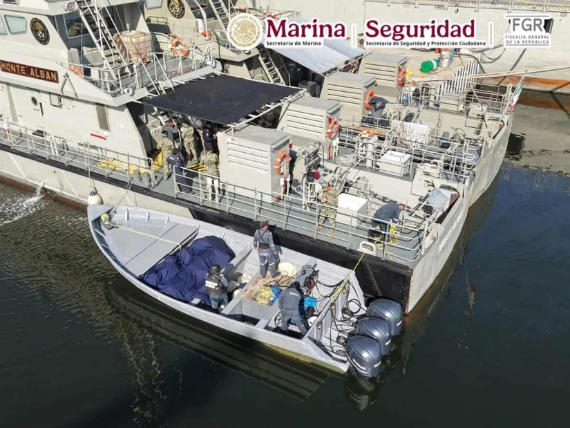 El golpe millonario que sufrió el crimen organizado en el Pacífico tras un operativo de la Marina