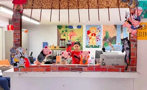 Tres cochinitos, mil sonrisas: así vivió la Biblioteca de Quilá su taller de verano 