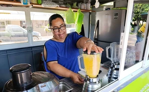 Sabor natural, esfuerzo real: El emprendimiento Natural Juice, un lugar de encuentro en Quilá