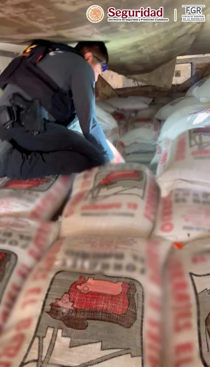 Un viaje rumbo a Tijuana terminó con el hallazgo de más de tres toneladas de metanfetamina