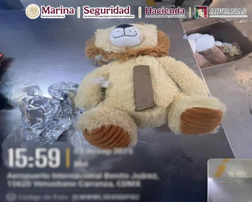 ANAM, SSPC y Marina aseguran más de 156 toneladas de mercancía ilícita en el AICM durante 2025 y 2026