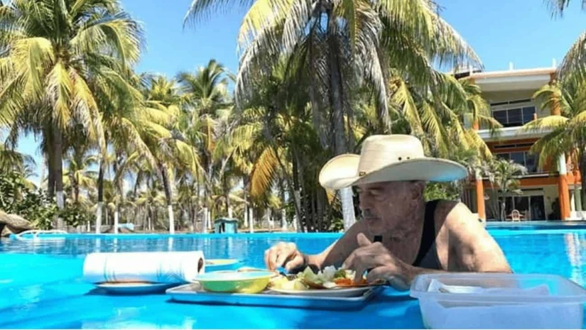 Andrés García pasó sus últimos días en su casa de Acapulco. Foto: Instagram