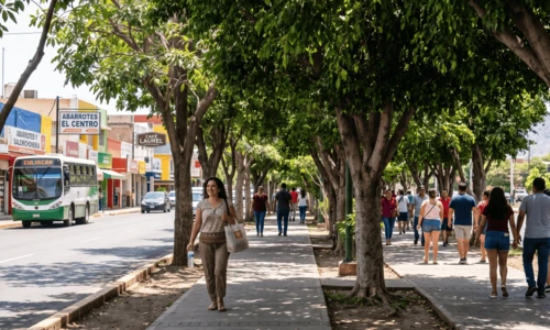 Arborización urbana y confort térmico. La sombra como infraestructura para el peatón