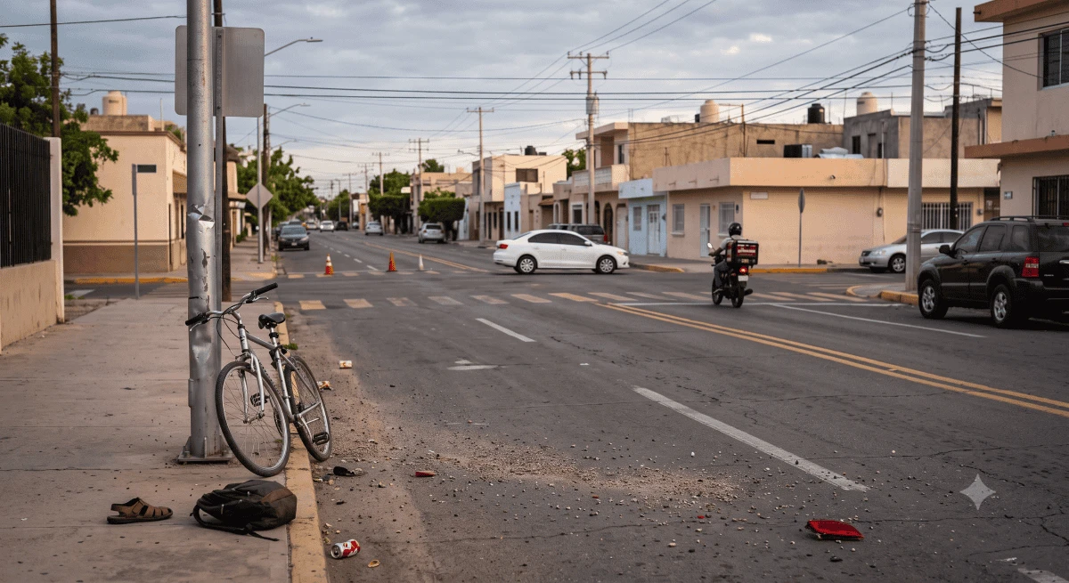 MAPASIN reportó 368 siniestros viales durante junio en Culiacán, la cifra mensual más alta registrada desde noviembre de 2019 y el quinto incremento consecutivo en lo que va del año. Imagen de IA