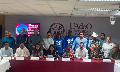 Mesa ambiental sobre GPO abre debate científico y comunitario en Topolobampo, Sinaloa Mesa ambiental sobre GPO abre debate científico y comunitario en Topolobampo, Sinaloa