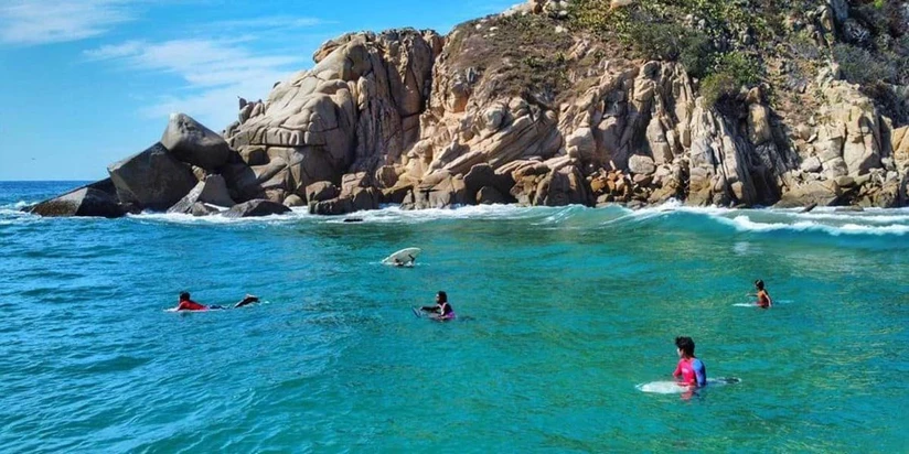 Barra de la Cruz, Oaxaca.