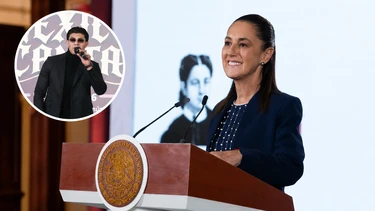 El Bogueto llega a La Mañanera y Sheinbaum lanza un mensaje sobre la música que escuchan los jóvenes