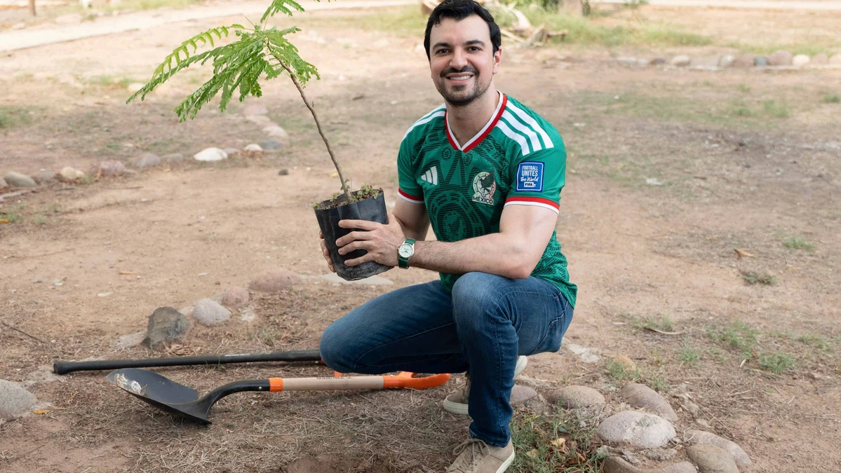 Los 10 goles de la Selección Mexicana en el Mundial impulsarán la reforestación de 10 parques en Culiacán.