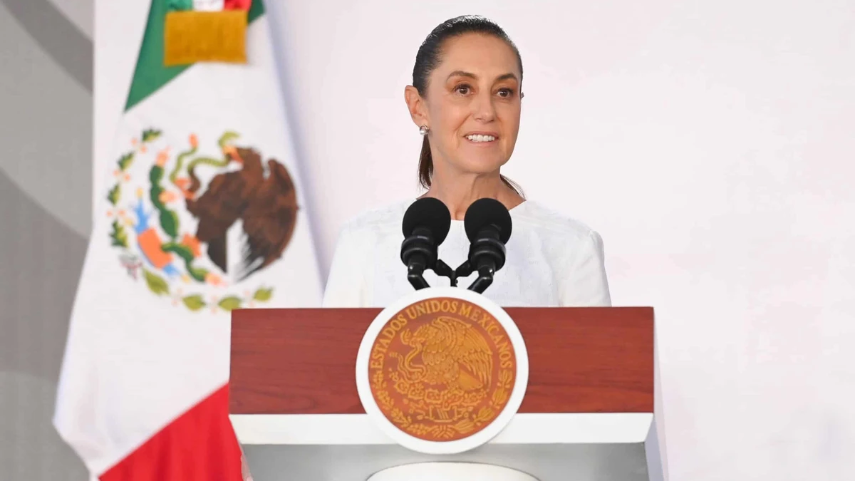Claudia Sheinbaum, presidenta de México.