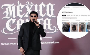 ¿Cuánto cuesta el reloj que El Bogueto llevó a La Mañanera? Su precio sorprende