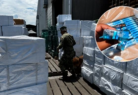 El viaje de un cargamento millonario de cigarrillos termin&oacute; en la Aduana de Manzanillo