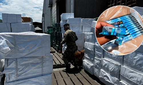 El viaje de un cargamento millonario de cigarrillos terminó en la Aduana de Manzanillo El viaje de un cargamento millonario de cigarrillos terminó en la Aduana de Manzanillo
