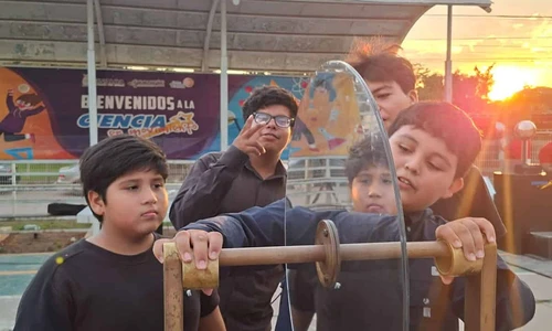 La ciencia despierta sueños y transforma una tarde de juego en aprendizaje en la Unidad Deportiva 5 de Febrero en Culiacán La ciencia despierta sueños y transforma una tarde de juego en aprendizaje en la Unidad Deportiva 5 de Febrero en Culiacán