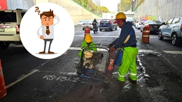 ¿Te pueden multar por tapar un bache en México?