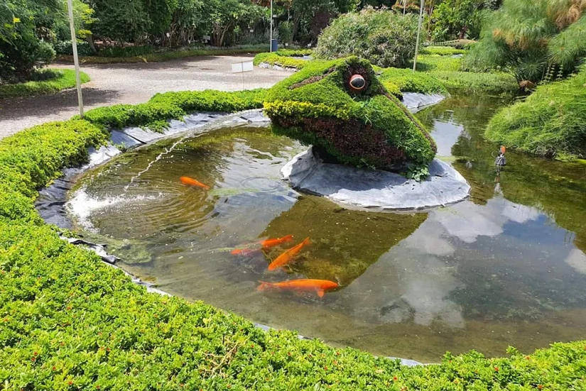 Se pueden realizar varias actividades en familia en este jardín.