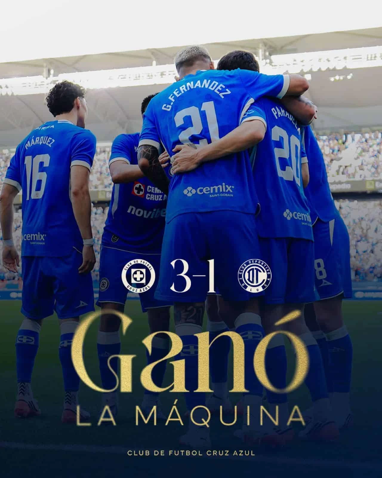 De cuánto es el premio que ganó Cruz Azul en Campeón de Campeones. Foto: Cortesía