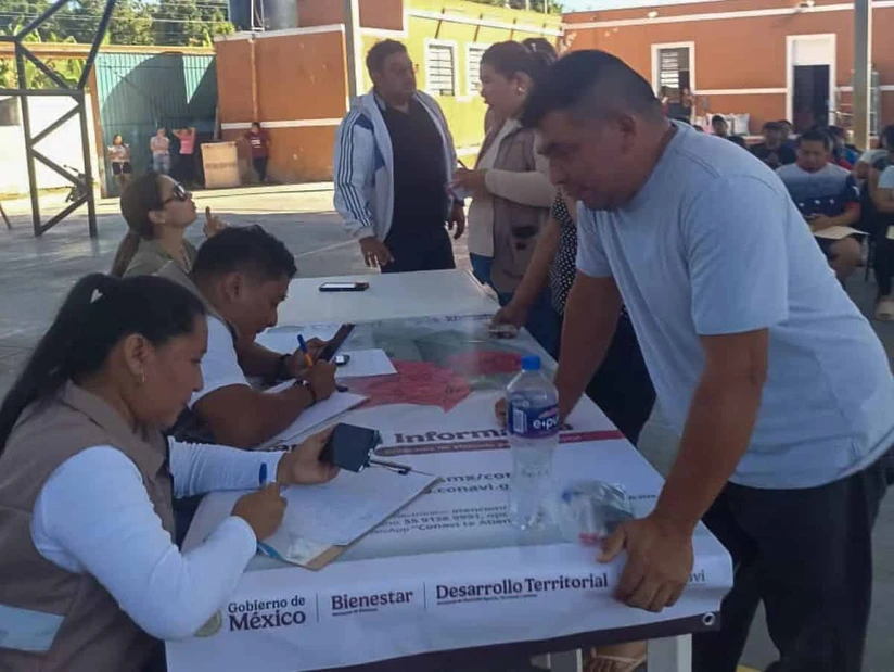 Estados y módulos de registro para las Viviendas del Bienestar. Foto: Cortesía